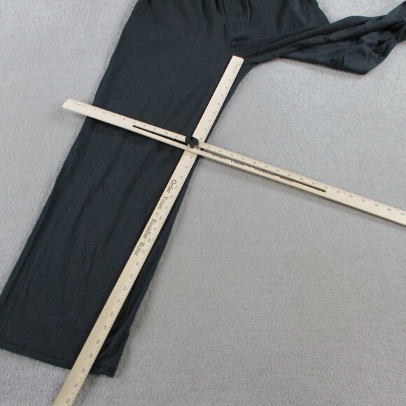 SKIMS Boyfriend Loose Pants Womens Medium Onyx Black Stretch Casual NWT NEW - Picture 8 of 13